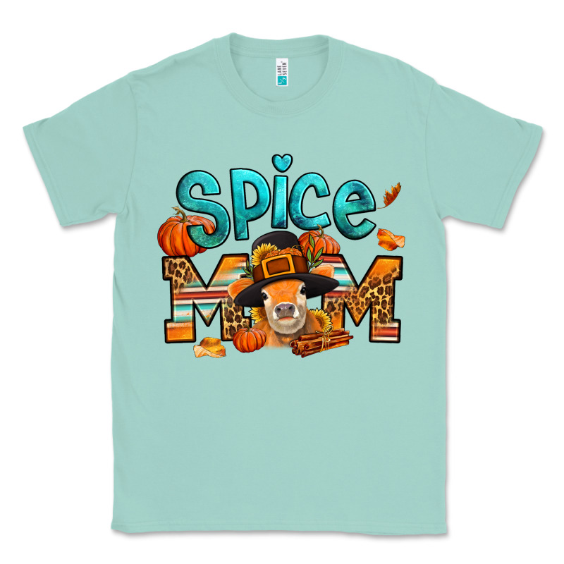 Thanksgiving Spice Mom Pilgrim Cow Classic Tee by Jasminsmagicworld | Teevron
