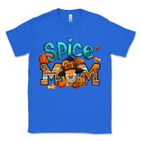 True Royal thanksgiving spice mom pilgrim cow Classic Tee - Jasminsmagicworld
