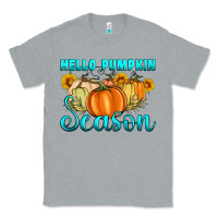 Heather Grey hello pumpkin season Classic Tee - Artiststas