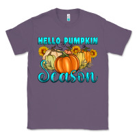Lavender hello pumpkin season Classic Tee - Artiststas
