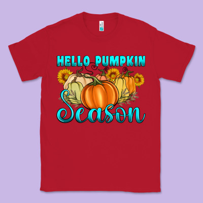 Hello Pumpkin Season Classic Tee Designed By Artiststas