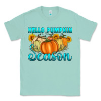 Seafoam hello pumpkin season Classic Tee - Artiststas
