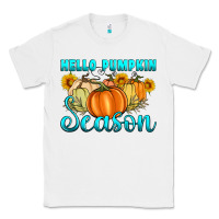 White hello pumpkin season Classic Tee - Artiststas