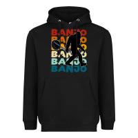 Black banjo t  shirt banjo   banjo bigfoot t  shirt Heavyweight Hoodie - maiPhamDesign