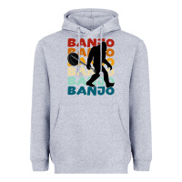 Heather Grey banjo t  shirt banjo   banjo bigfoot t  shirt Heavyweight Hoodie - maiPhamDesign