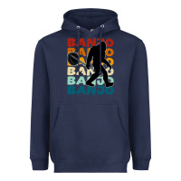 Navy banjo t  shirt banjo   banjo bigfoot t  shirt Heavyweight Hoodie - maiPhamDesign