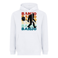 White banjo t  shirt banjo   banjo bigfoot t  shirt Heavyweight Hoodie - maiPhamDesign