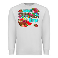 Dove Grey sweet summer time Premium Sweatshirt - AdoDesignShop