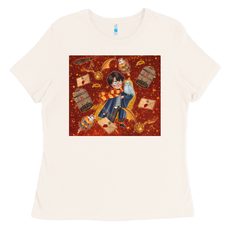 Wizard Boy With Magic Items Ladies Tee by TumblerDesignByShophia | Teevron