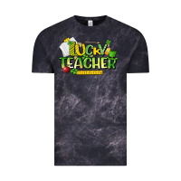 Cloud Black lucky teacher St. Patrick's Day Vintage Tee - HowdyJamesFarm