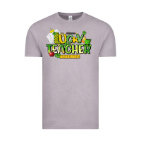 Vintage Zinc lucky teacher St. Patrick's Day Vintage Tee - HowdyJamesFarm