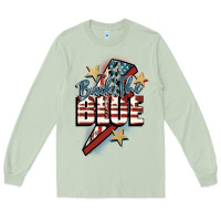 Matcha Back the blue Long Sleeve Tee - FaDigitalArtStudio