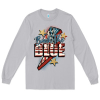 Moon Dust Back the blue Long Sleeve Tee - FaDigitalArtStudio