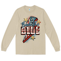 Mushroom Back the blue Long Sleeve Tee - FaDigitalArtStudio