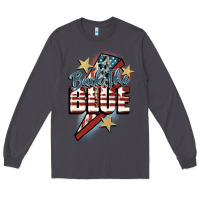 Smoke Back the blue Long Sleeve Tee - FaDigitalArtStudio