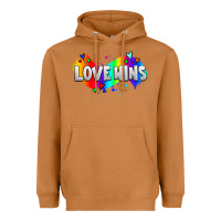 Meerkat love wins pride lgbtq Heavyweight Hoodie - AdoDesignShop