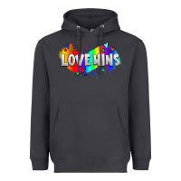 Smoke love wins pride lgbtq Heavyweight Hoodie - AdoDesignShop