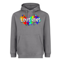 Storm love wins pride lgbtq Heavyweight Hoodie - AdoDesignShop