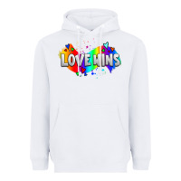White love wins pride lgbtq Heavyweight Hoodie - AdoDesignShop