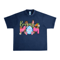 Navy Easter Day Bunny mom Urban Heavy Tee - OliviaCreatesArt