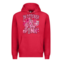 Cardinal in october we wear pink american football Premium Hoodie - RanaPortraitStore