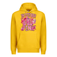 Lemon in october we wear pink american football Premium Hoodie - RanaPortraitStore