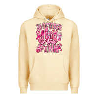 Pina Colada in october we wear pink american football Premium Hoodie - RanaPortraitStore