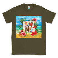 Army Green summer mama Classic Tee - TumblerDesignByShophia