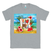 Heather Grey summer mama Classic Tee - TumblerDesignByShophia