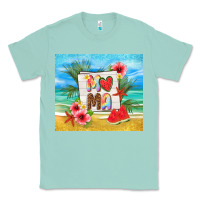 Seafoam summer mama Classic Tee - TumblerDesignByShophia