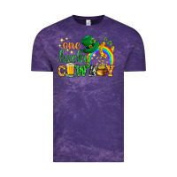 Cloud Purple One lucky cowboy St. Patricks day Vintage Tee - HowdyJamesFarm