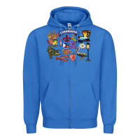 True Royal preview louisiana state Zipper Hoodie - BarkalooDesign