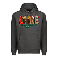 Charcoal Heather Love ComeDown Luke 2.11-2 2 Premium Hoodie - CowhideDigitalArt