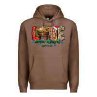 Chestnut Love ComeDown Luke 2.11-2 2 Premium Hoodie - CowhideDigitalArt