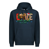Navy Love ComeDown Luke 2.11-2 2 Premium Hoodie - CowhideDigitalArt