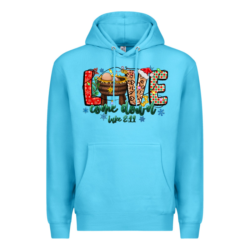 Love Comedown Luke 2.11-2 2 Premium Hoodie by CowhideDigitalArt | Teevron