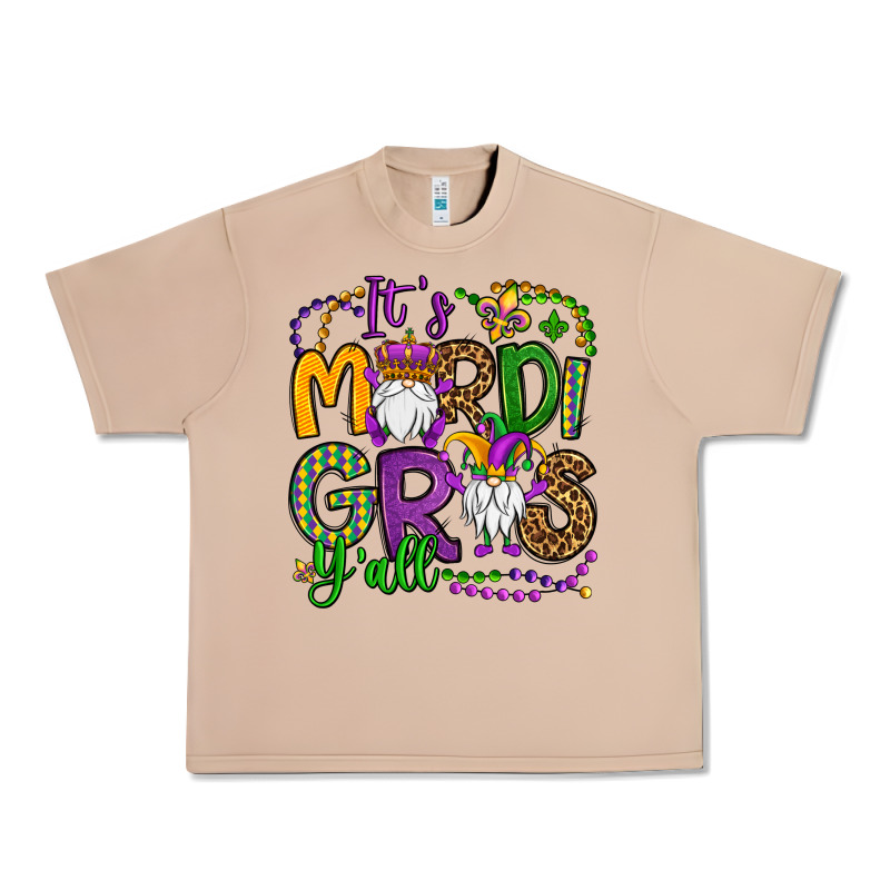 It's Mardi Gras Y'all Gnomes Urban Heavy Tee by OliviaCreatesArt | Teevron