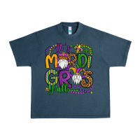 Midnight Navy it's mardi gras y'all gnomes Urban Heavy Tee - OliviaCreatesArt