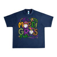 Navy it's mardi gras y'all gnomes Urban Heavy Tee - OliviaCreatesArt