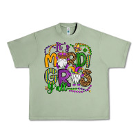 Oil Green it's mardi gras y'all gnomes Urban Heavy Tee - OliviaCreatesArt