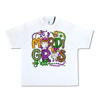 White it's mardi gras y'all gnomes Urban Heavy Tee - OliviaCreatesArt