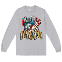 Moon Dust Police Mom Long Sleeve Tee - FaDigitalArtStudio