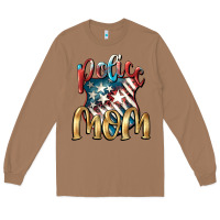 Toasted Coconut Police Mom Long Sleeve Tee - FaDigitalArtStudio