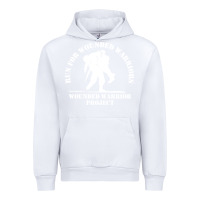 White memorial warrior project Urban Hoodie - maiPhamDesign