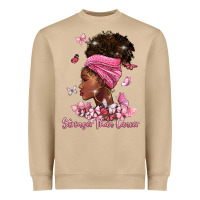 Mushroom stronger than cancer Heavyweight Sweatshirt - BarkalooDesign