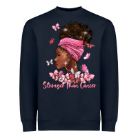 Navy stronger than cancer Heavyweight Sweatshirt - BarkalooDesign