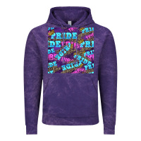 Cloud Purple pride tribe seamless pattern Vintage Hoodie - FaDigitalArtStudio
