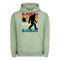 Pigment Oil Green banjo t  shirt banjo   banjo bigfoot t  shirt Urban Hoodie - maiPhamDesign