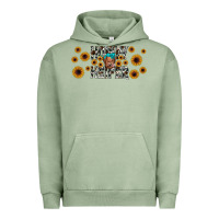 Pigment Oil Green howdy heifer Urban Hoodie - JahusDesignShop
