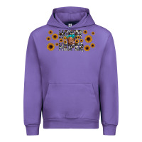 Tulip howdy heifer Urban Hoodie - JahusDesignShop